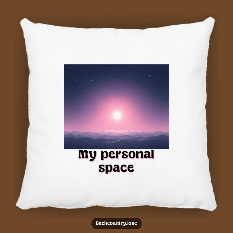 Funny Dot Pillow: Add a Touch of Cosmic Comedy to Your Cozy Space