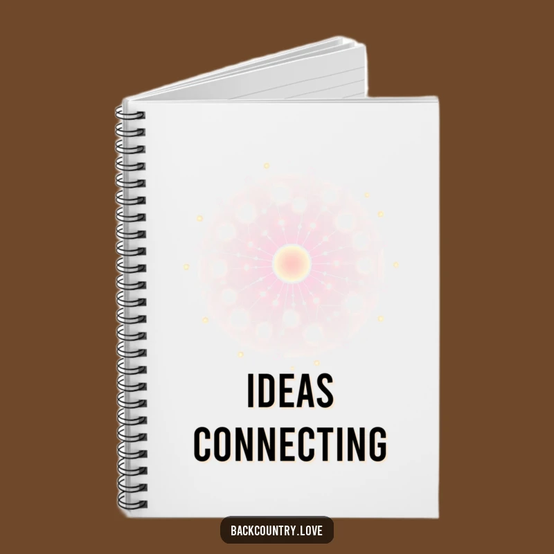 Funny Energy Nodes Notebook: Glowing Network Cover, Tech Journal, Writer Gift