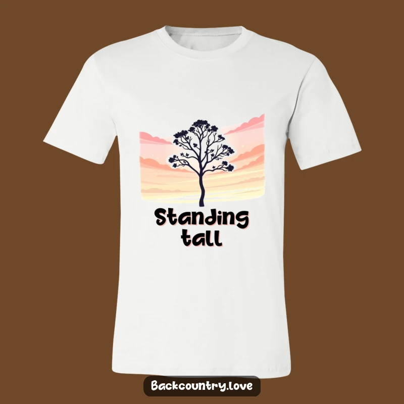 Funny Lone Tree T-Shirt: Wear Your Natural Spirit with Pride