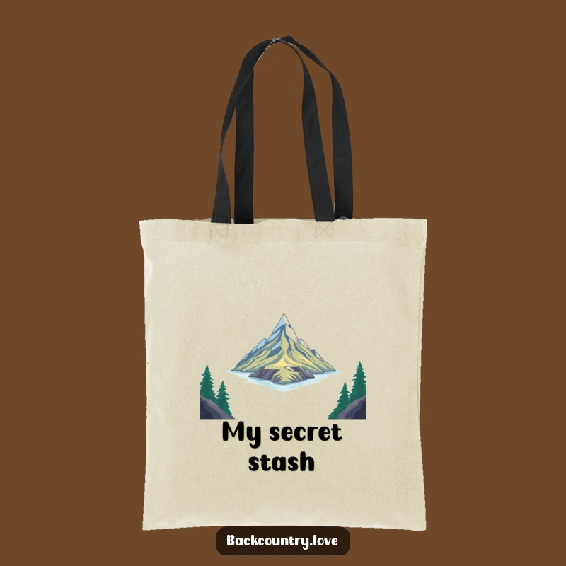 Funny Remote Place Tote Bag: Carry Your Essentials on Your Next Expedition