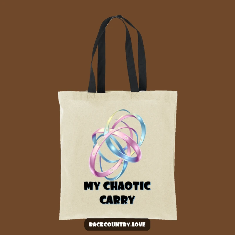 Funny Abstract Tote Bag: Carry Your Essentials with Artistic Pizzazz